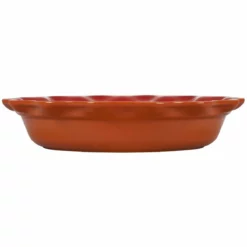 Le Creuset 9" Heritage Pie Dish | Flame -Baking pan Shop rs17024 heritagepieflame 2
