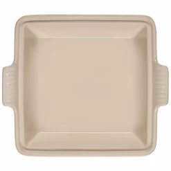 Le Creuset 2.5 Qt. Square Heritage Covered Casserole | Sea Salt -Baking pan Shop rs17104 pg08053a 23717 4 lpr