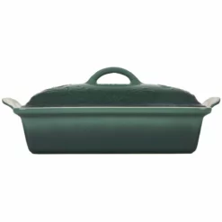 Le Creuset Olive Branch Collection 4 Qt. Heritage Covered Casserole | Artichaut -Baking pan Shop rs17135 pg07053aob 33795 2