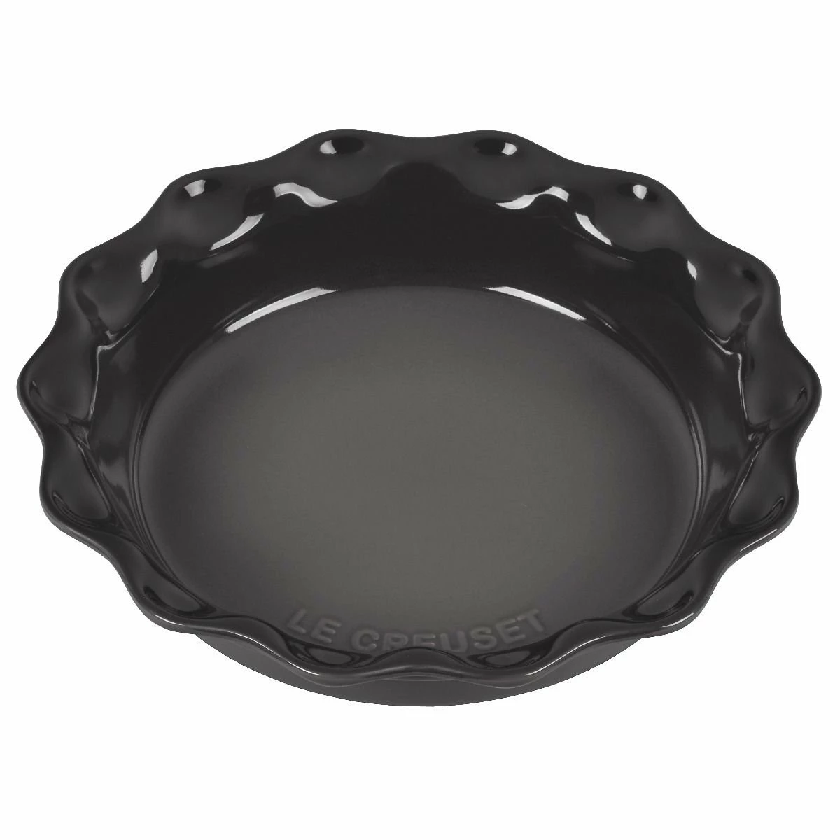 Le Creuset 9" Heritage Pie Dish | Oyster 3 Le Creuset 9" Heritage Pie Dish | Oyster