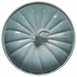Le Creuset 9" Pumpkin Baker With Lid | Sea Salt -Baking pan Shop rs17344 220714 lcp2185