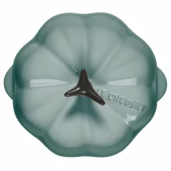 Le Creuset Petite Pumpkin Cocotte | Sea Salt -Baking pan Shop rs17351 rs17270 pg4160 10717 3p