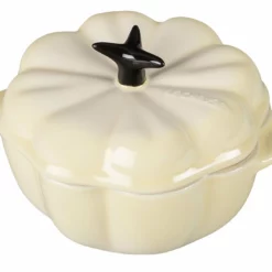 Le Creuset Petite Pumpkin Cocotte | Meringue White