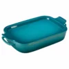 Le Creuset 2.75 Qt. Rectangular Heritage Baking Dish With Platter Lid | Caribbean Blue -Baking pan Shop rs5686 pg2015 1317