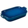 Le Creuset 2.75 Qt. Rectangular Heritage Baking Dish With Platter Lid | Marseille Blue -Baking pan Shop rs5689 pg2015 1359