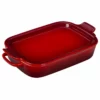 Le Creuset 2.75 Qt. Rectangular Heritage Baking Dish With Platter Lid | Cerise/Cherry Red -Baking pan Shop rs5692 pg2015 1367