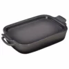 Le Creuset 2.75 Qt. Rectangular Heritage Baking Dish With Platter Lid | Oyster Grey 1 Le Creuset 2.75 Qt. Rectangular Heritage Baking Dish With Platter Lid | Oyster Grey -Baking pan Shop rs6607 160829 lc stoneware 29649