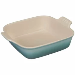 Le Creuset 3 Qt. Square Heritage Dish | Sea Salt