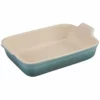 Le Creuset 4 Qt. Rectangular Heritage Baking Dish | Sea Salt