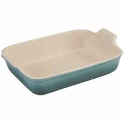 Le Creuset 4 Qt. Rectangular Heritage Baking Dish | Sea Salt
