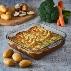 Mason Cash | Classic Collection 8.7" X 8.7" Glass Square Roaster -Baking pan Shop square1 1