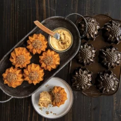 Nordic Ware Cakelet Pan | Sunflower -Baking pan Shop sunflower4 7