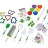The Curious Chef 38 Piece Cookie & Cupcake Kit 1 The Curious Chef 38 Piece Cookie & Cupcake Kit -Baking pan Shop tcc50231 the curious chef 38 pc cookie and cupcake kit