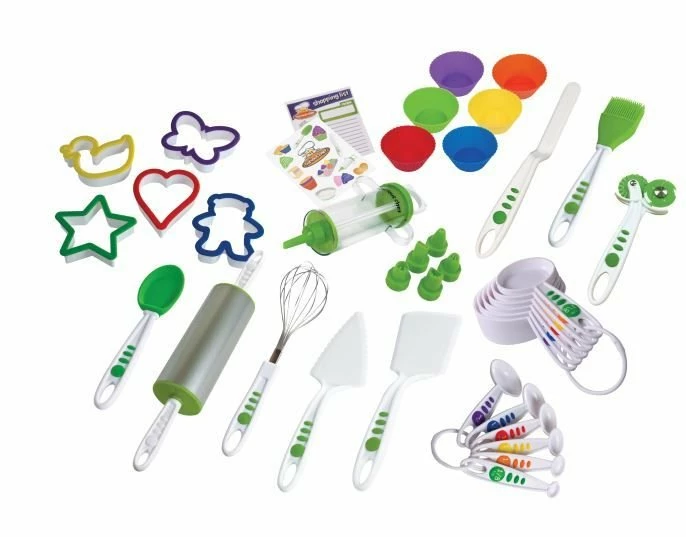 The Curious Chef 38 Piece Cookie & Cupcake Kit