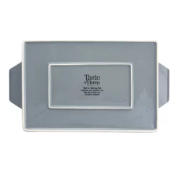 Range Kleen Taste Of Home Stoneware Baking Dish | 13" X 9" -Baking pan Shop te110g 13x9 baking dish bottom view