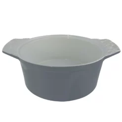 Range Kleen Taste Of Home Stoneware Round Casserole Dish 11 Range Kleen Taste Of Home Stoneware Round Casserole Dish -Baking pan Shop te120g 2qt round casserole angled view no lid