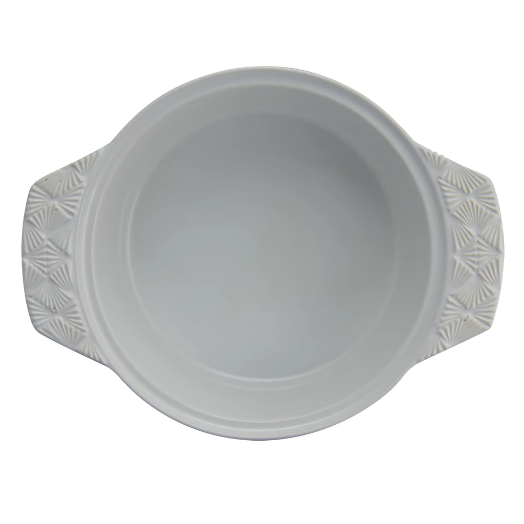 Range Kleen Taste Of Home Stoneware Round Casserole Dish 4 Range Kleen Taste Of Home Stoneware Round Casserole Dish - Image 2