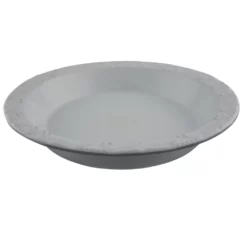 Range Kleen Taste Of Home Stoneware Pie Plate | 9" X 1.5" -Baking pan Shop te130g 9in pie plate angled view