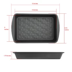 Range Kleen Taste Of Home Baking Pan | 13" X 9" -Baking pan Shop tn133g measurements 2