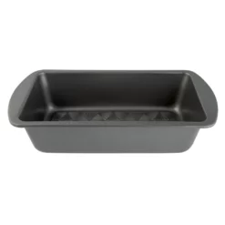 Range Kleen Taste Of Home Loaf Pan | 9" X 5" -Baking pan Shop tn135g 9x5 loaf pan toh angled view 2