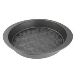 Range Kleen Taste Of Home Round Baking Pan | 9" 13 Range Kleen Taste Of Home Round Baking Pan | 9" -Baking pan Shop tn149g 9inch round baking pan toh angled view