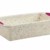 Trudeau White Confetti Silicone Loaf Pan -Baking pan Shop trudeau confetti 10 silicone loaf pan 05118555 1 1