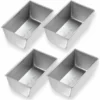 USA Pan Mini Loaf Bread Pan, Set Of 4 - 5.5" X 3" X 2.25" -Baking pan Shop usa pans 4 mini loaf bread pans 1153lf popup