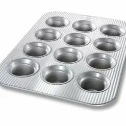 USA Pan 12 Cup Crown Muffin Pan