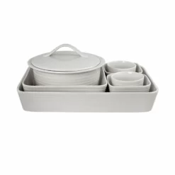 Royal Doulton Gordon Ramsay Maze Collection 7-Piece Bakeware Set | White